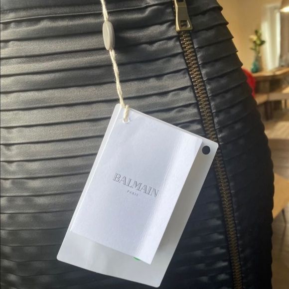 Balmain Pleated Miniskirt - Picture 7 of 8